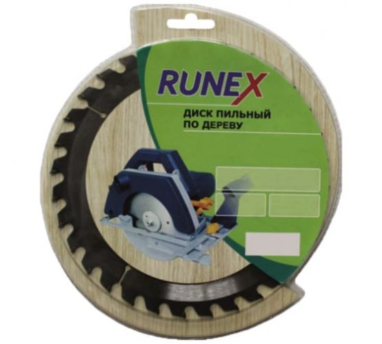 Диск пильный по дереву 230мм х 48 зуб х 32/30мм "Runex"