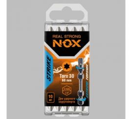 Бита impact Tx30-60 E6.3,10 шт бокс STRIKE